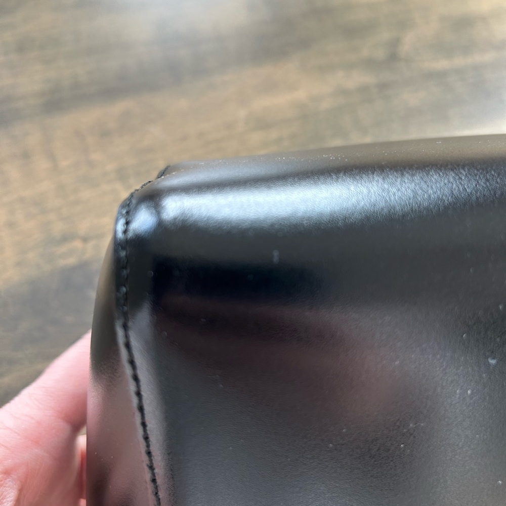 Zara Black Genuine Leather Bucket Bag - Picture 11 of 16